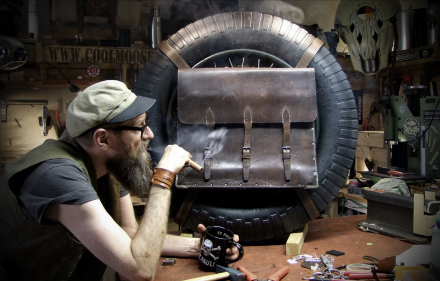 Custom Leather Works Workshop
